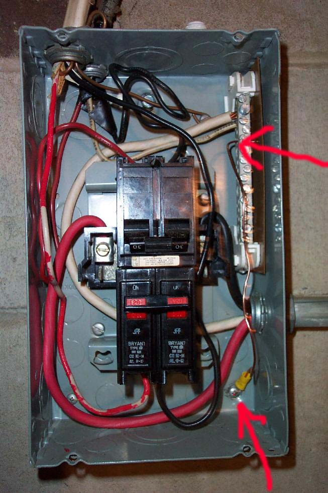 240v Sub Panel Wiring Electrical