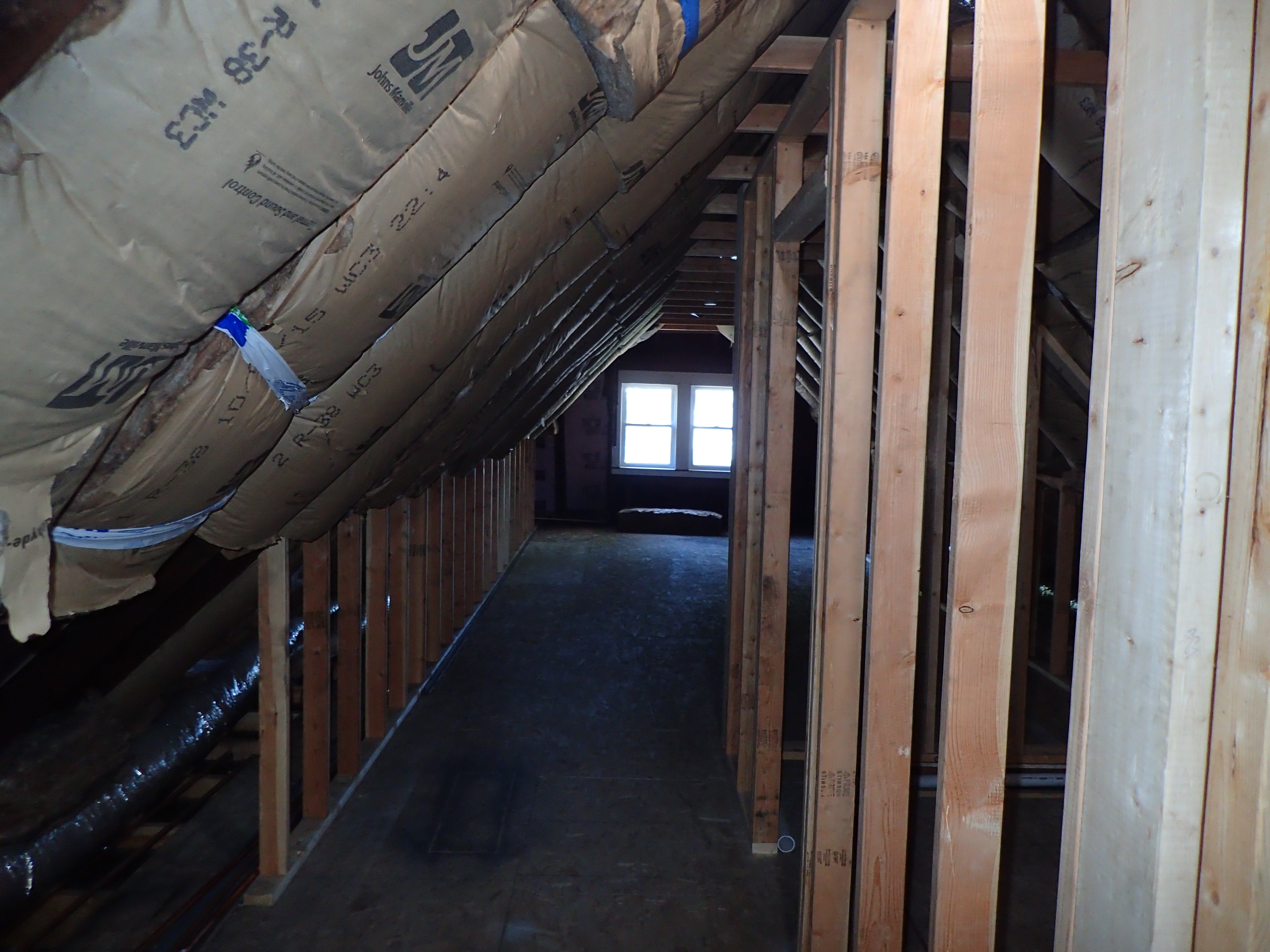 Attic Renovation Hallway Ceiling Height Interiors